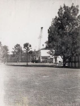 Crane to unload Fairfield B.D. Plant 1973