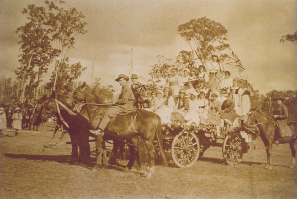 Peace Parade, Dayboro, 1918
