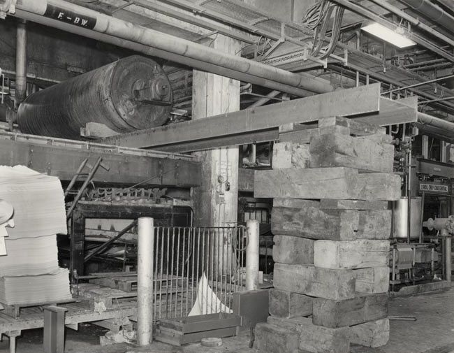 Machine - No 6 Bottom Felt Dryer - 1973