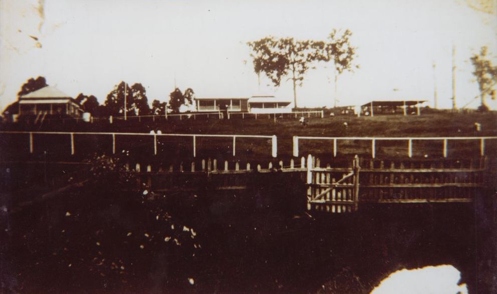 Dayboro State School and residence (on left)