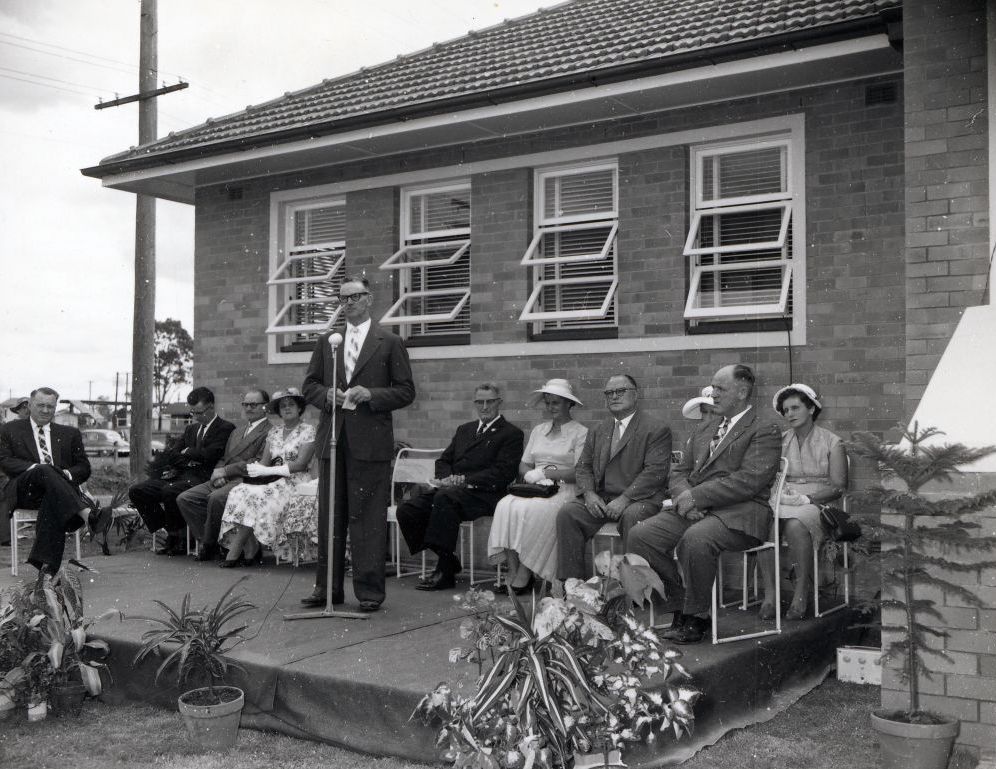 Official opening of the Pine Rivers Shire Council office on 5 March 1960