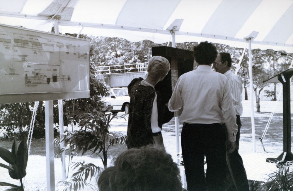 Opening of the Pine Rivers Shire Council's Brendale Water Pollution Control Works