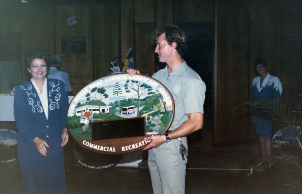 Presentation of Pine Rivers Shire Council 1992 Landscape Awards