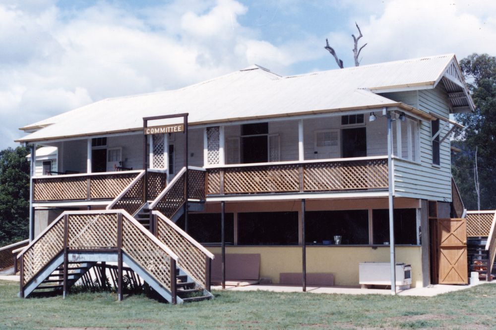 Old Petrie Police Station that was relocated and renovated at the Samford Showgrounds, Highvale