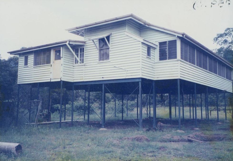 Old Petrie Police Station that was relocated and renovated at the Samford Showgrounds, Highvale