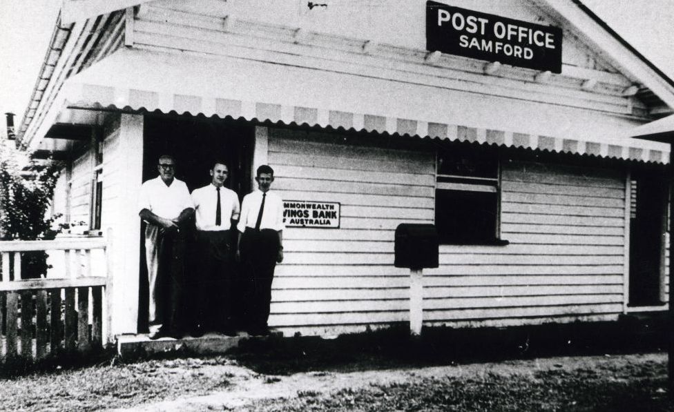 Samford Post Office, Main Street, 1956