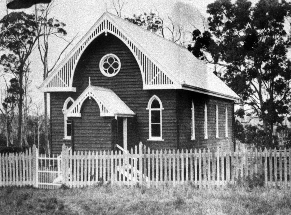 Samsonvale Presbyterian Church after alterations and improvements were carried out in 1913