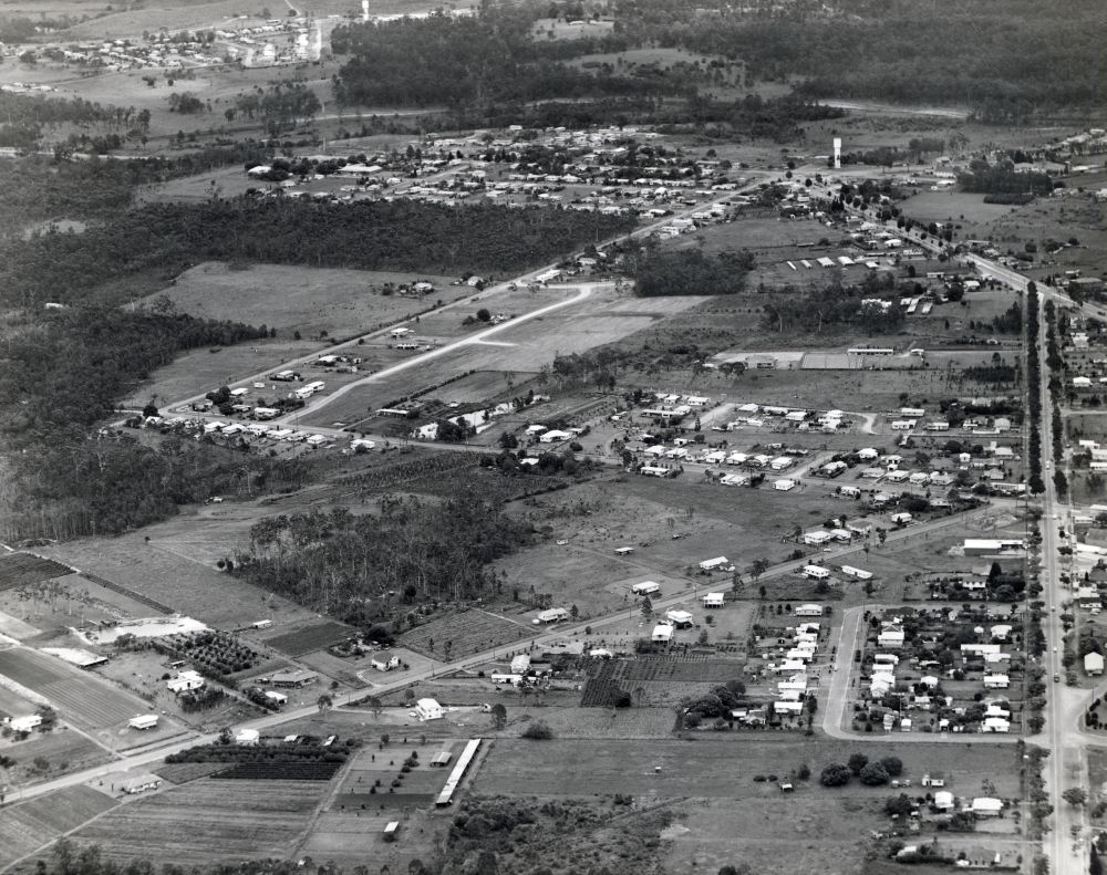 Aerial photograph of the Kallangur area, 1970