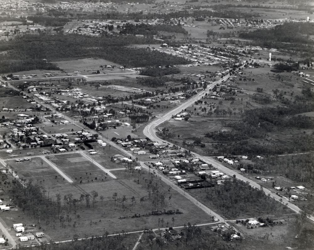 Aerial photograph of the Kallangur area, 1970