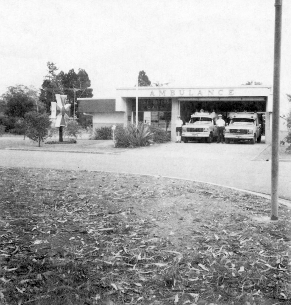 Pine Rivers Ambulance Service, Petrie in April 1970