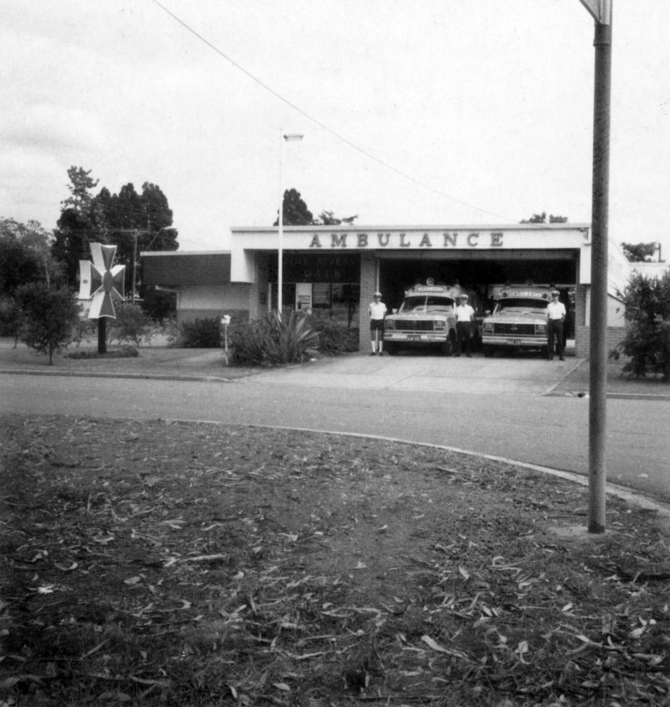 Pine Rivers Ambulance Service, Petrie in April 1970