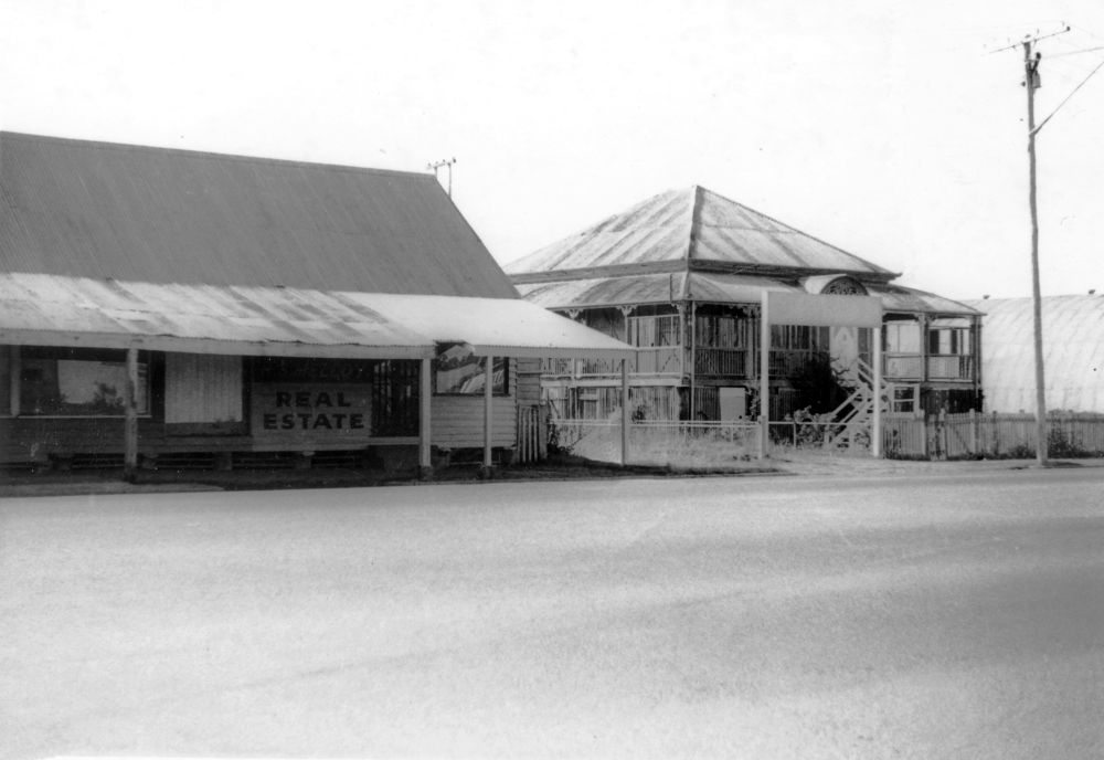 Piggott's bakery, general store building and family home, Gympie Road Strathpine in the 1970s
