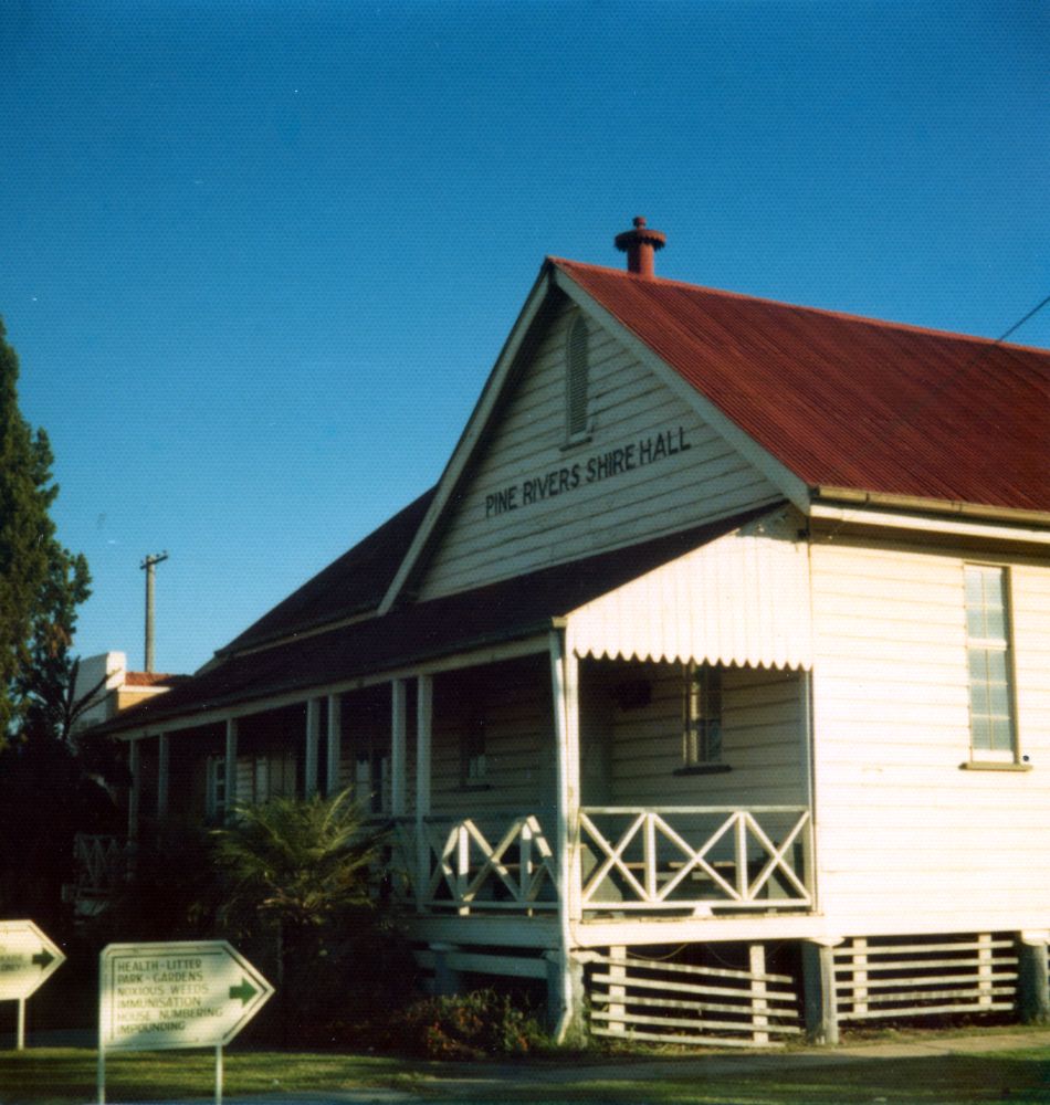 Pine Rivers Shire Hall, Gympie Road Strathpine, July 1975
