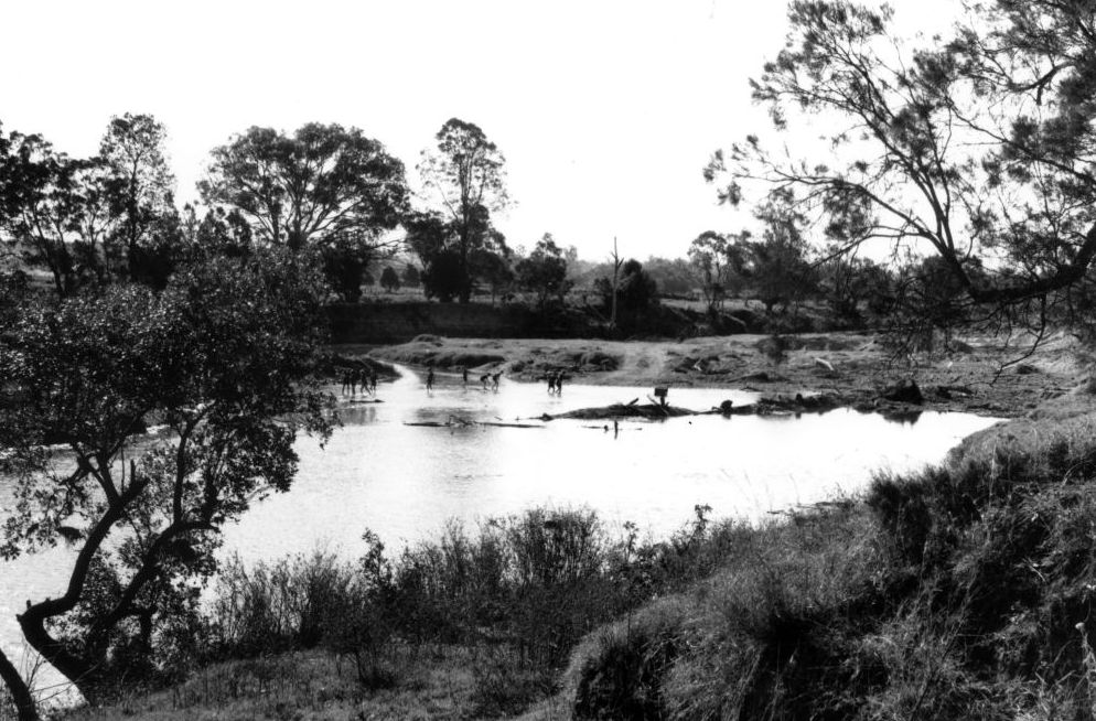 Quinn's Crossing on North Pine River, 1972