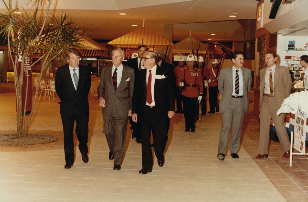 Official opening of Westfield Shopping Centre on Monday evening, 22 August 1983