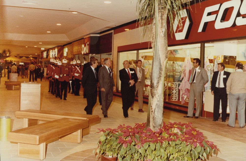 Official opening of Westfield Shopping Centre on Monday evening, 22 August 1983