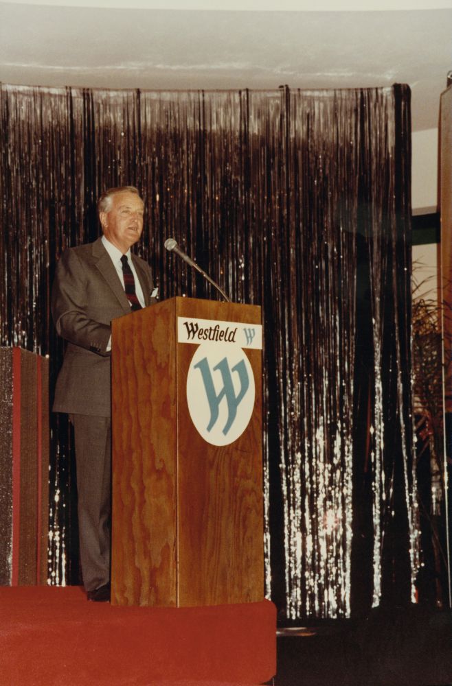 Official opening of Westfield Shopping Centre on Monday evening, 22 August 1983