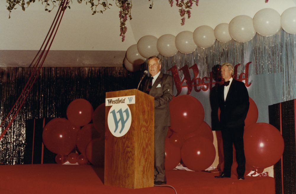 Official opening of Westfield Shopping Centre on Monday evening, 22 August 1983