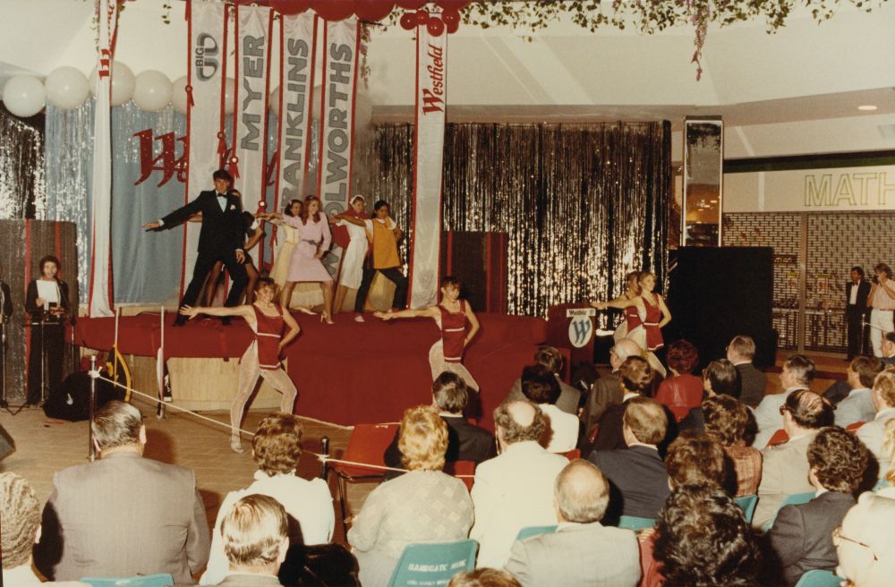 Official opening of Westfield Shopping Centre on Monday evening, 22 August 1983