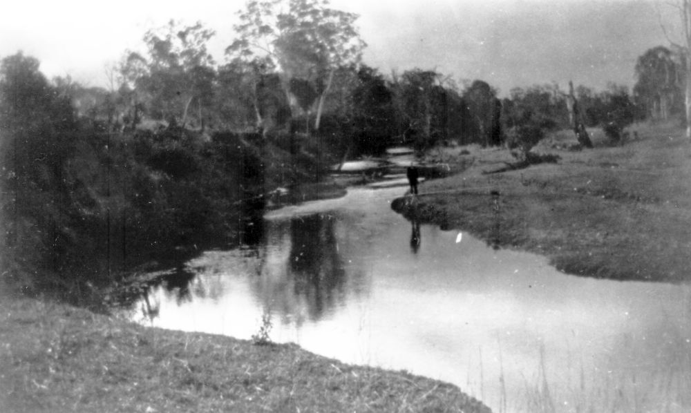 Quinn Crossing not in flood in the 1920s