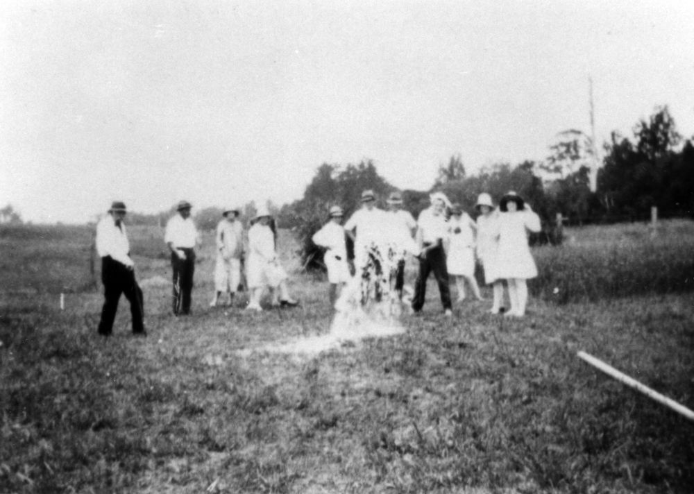 Irrigation at Harrison's Pocket, 1920s