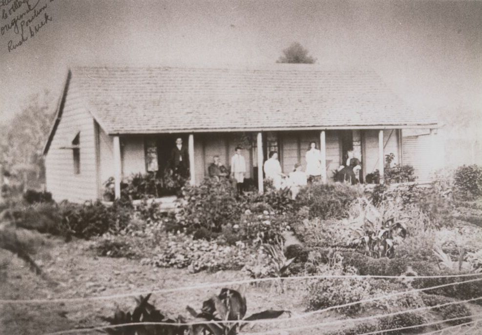 Hay Cottage when it was a farmhouse at Rush Creek, near Dayboro