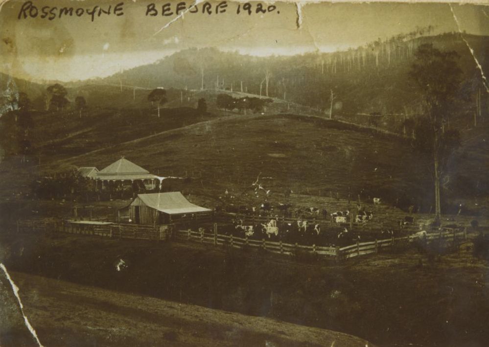 Property known as Rossmoyne at King Scrub, before 1920