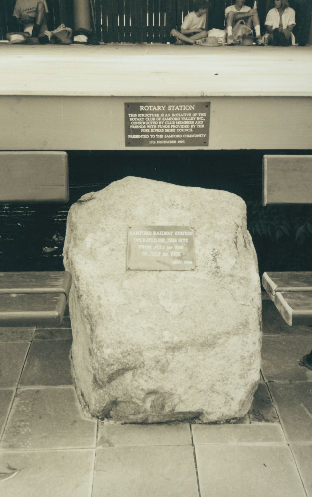 Scenes along the way from the Ferny Grove to Dayboro Train Walk 1994