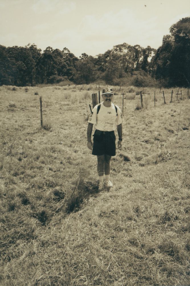 Scenes along the way from the Ferny Grove to Dayboro Train Walk 1994