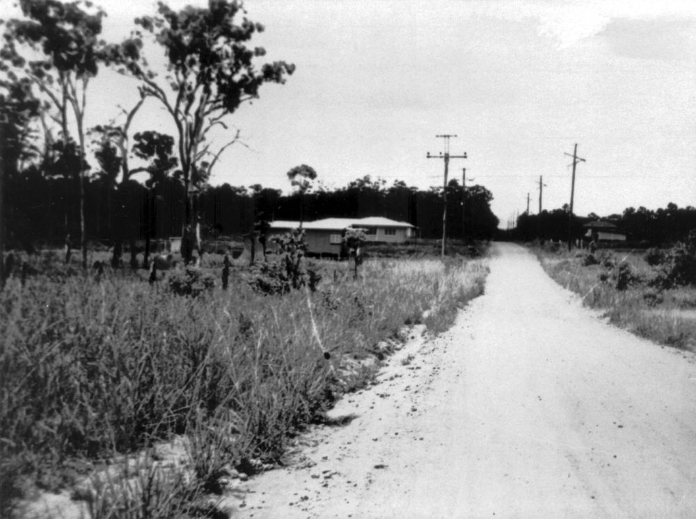 School Road Kallangur in 1964