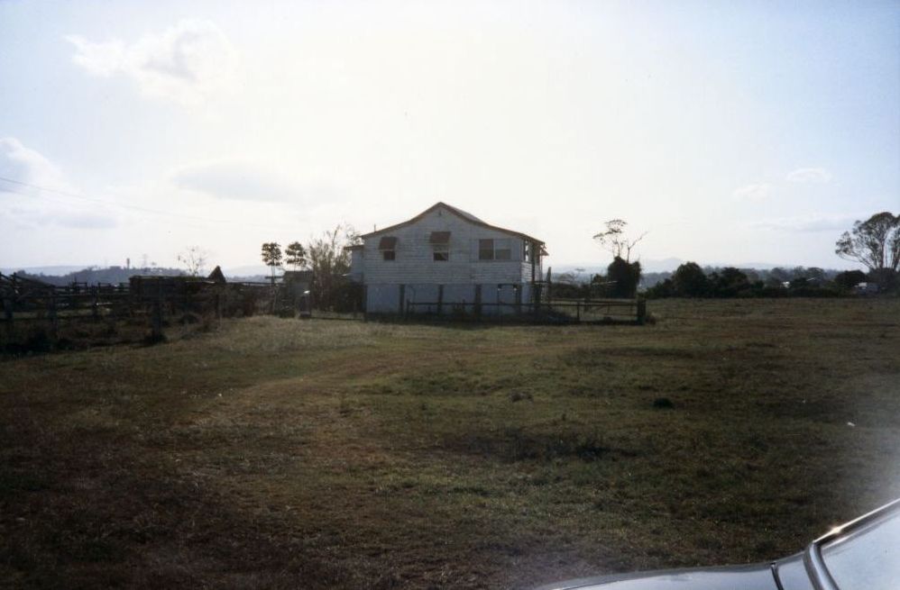 House located on property adjacent to the Leitch property