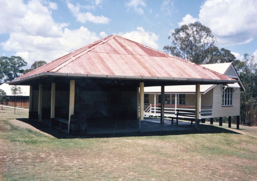 North Pine Country Park in 1995 - School Playshed