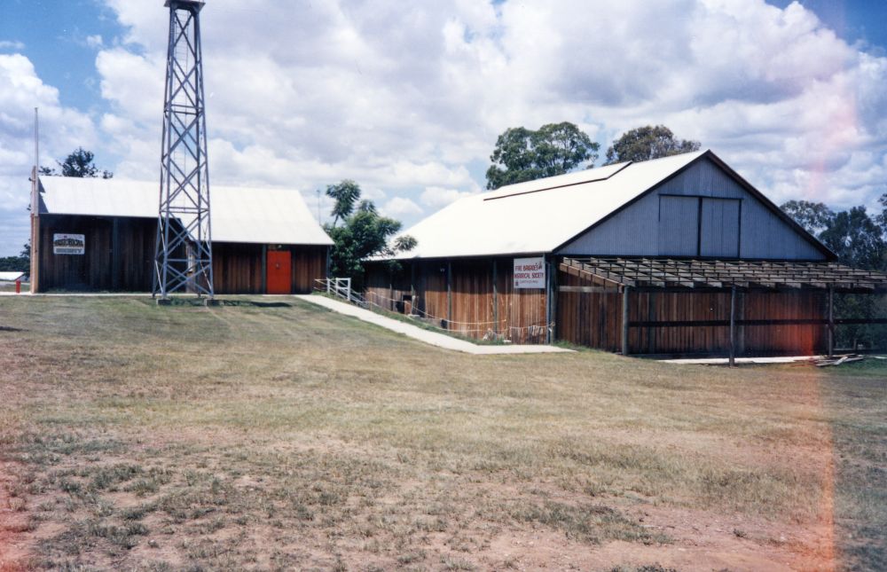 North Pine Country Park in 1995 - Fire Brigades' Historical Society buildings