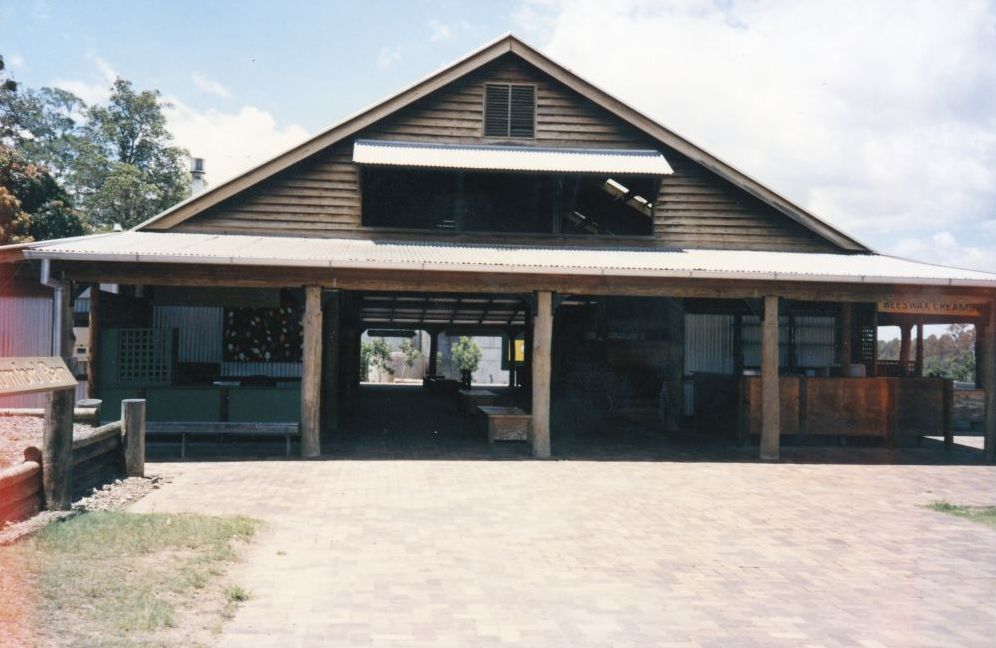 North Pine Country Park in 1995 - Mumford barn