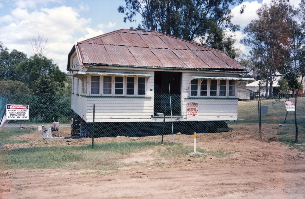 North Pine Country Park in 1995 - A newly acquired building from Brisbane