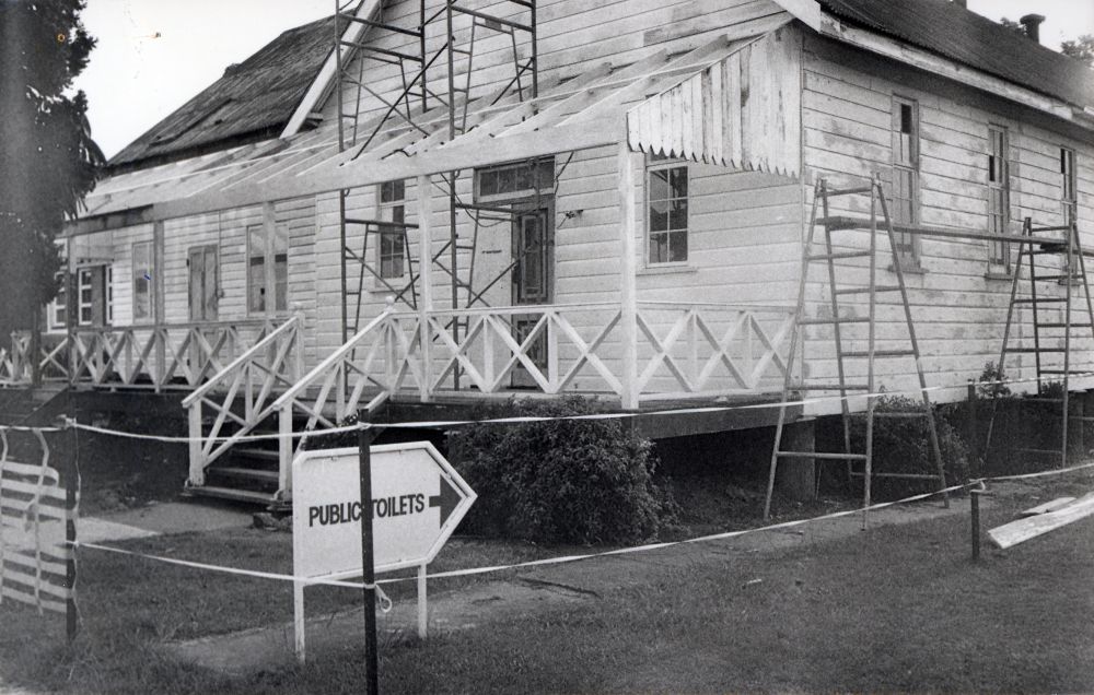 Restoration of the Old Shire Hall, Gympie Road Strathpine, 1985