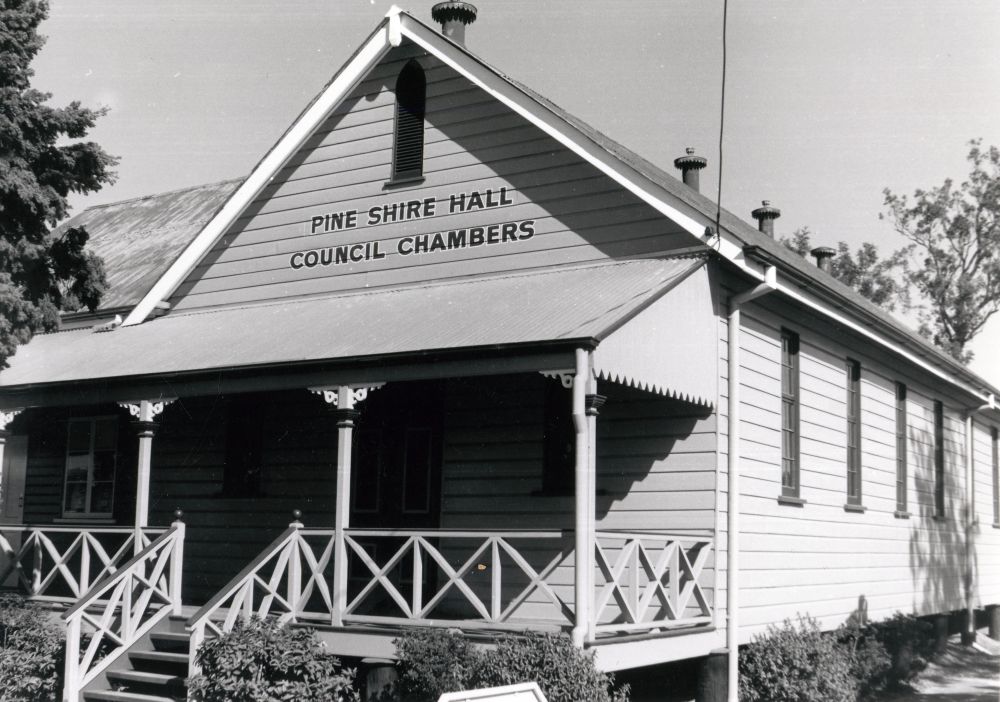 Restoration of the Old Shire Hall, Gympie Road Strathpine, 1985