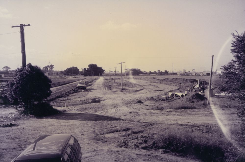 Kevin Leitch's house and development of Containers Packaging plant on the front land