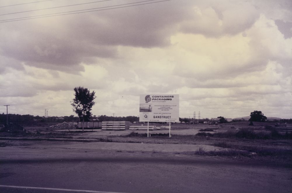 Kevin Leitch's house and development of Containers Packaging plant on the front land