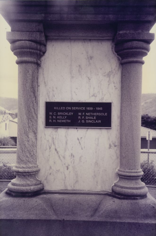 Dayboro War Memorial in the grounds of Dayboro State School