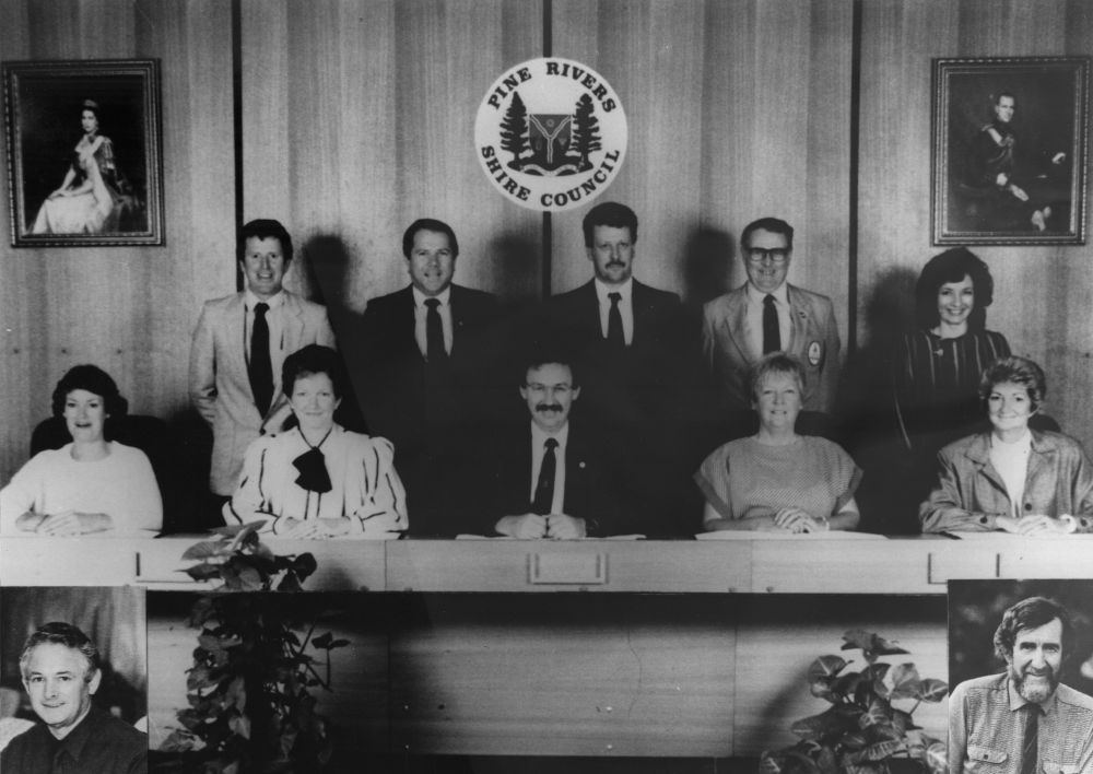 Members of the 1988-1991 Pine Rivers Shire Council