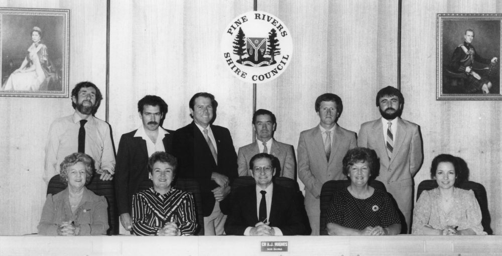 Members of the 1982-1985 Pine Rivers Shire Council