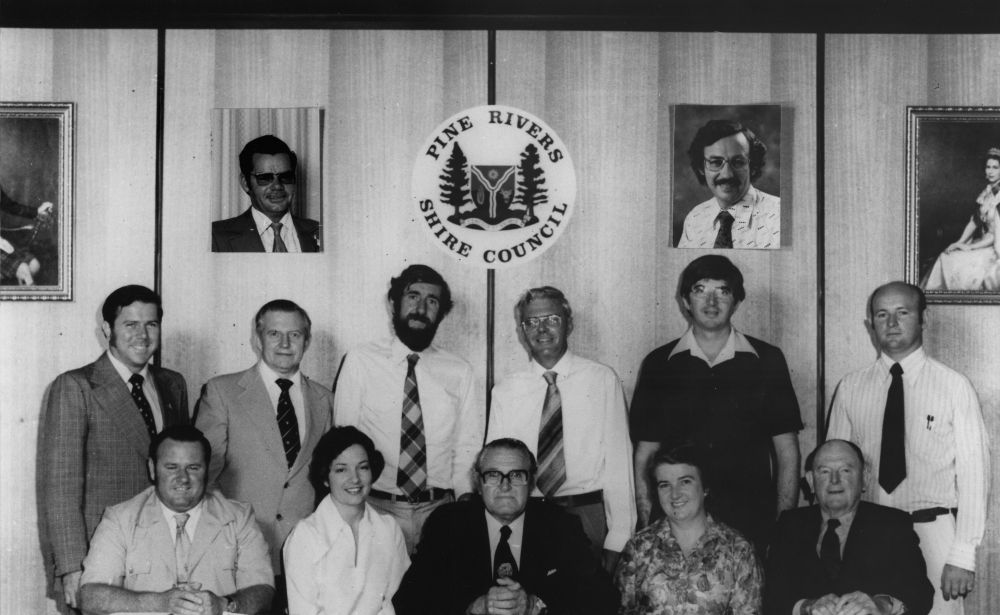 Members of the 1976-1979 Pine Rivers Shire Council