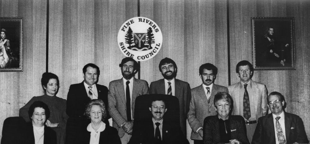 Members of the 1985-1988 Pine Rivers Shire Council