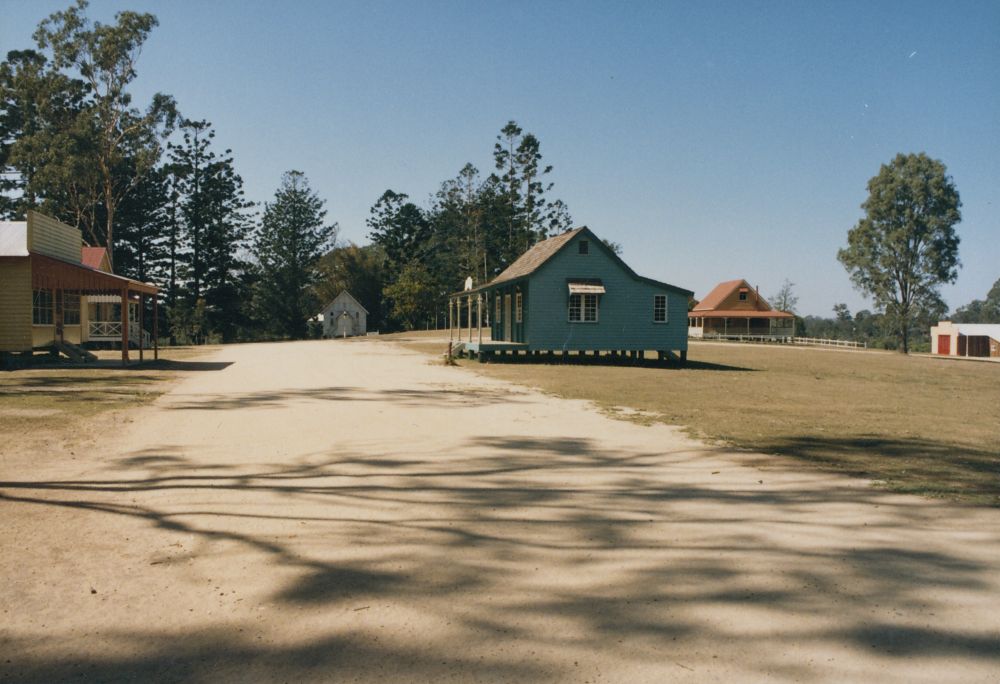 North Pine Country Park buildings, ca. 1993
