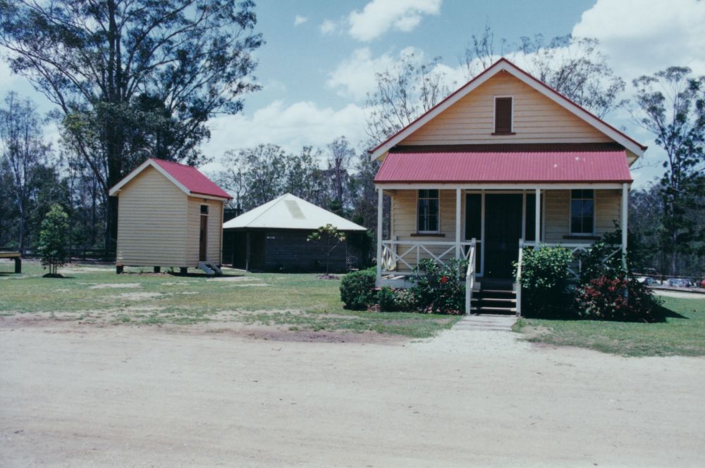 North Pine Country Park - Courthouse and jail (gaol), ca. 1980s