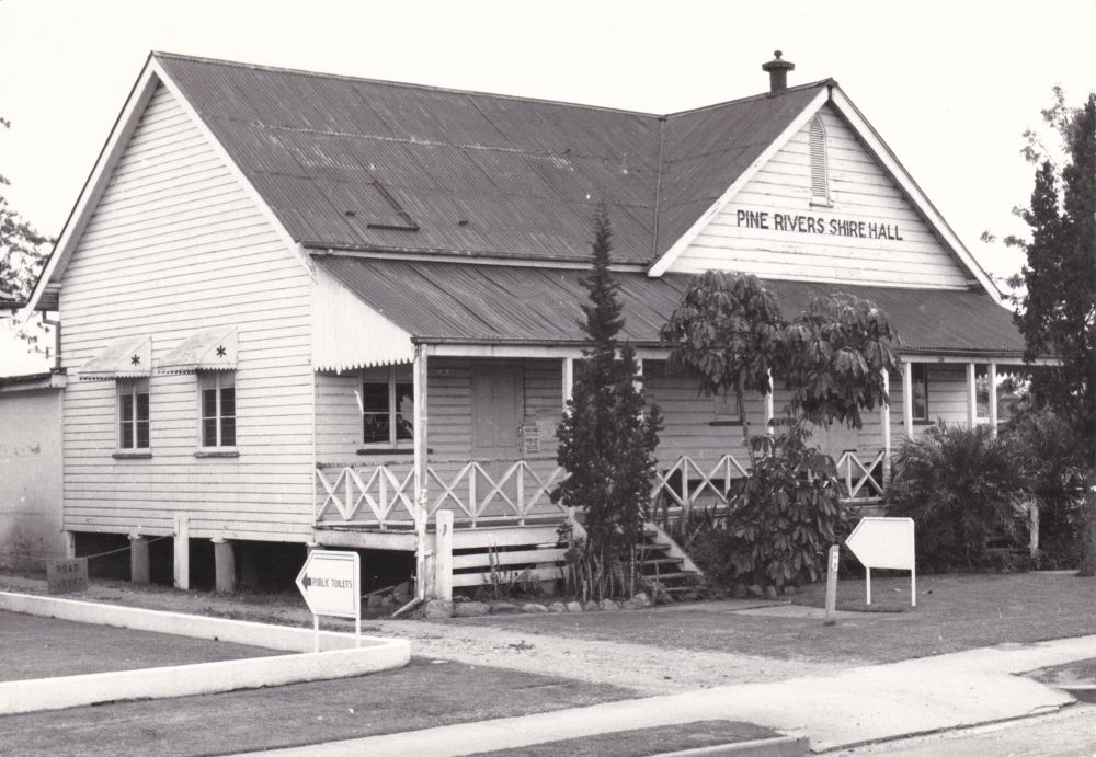 Pine Rivers Shire Hall (Old Shire Hall), Gympie Road Strathpine, 1976