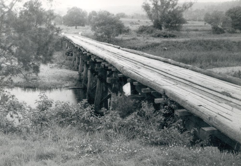 John McKenzie Bridge, Dayboro-Samford Road Dayboro, 1976