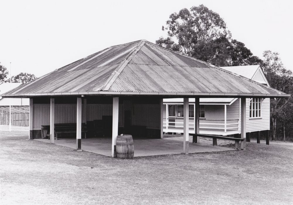 School playshed, North Pine Country Park in 1994