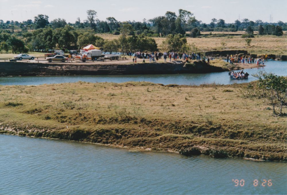 Pine Rivers Park Raft Race, 1990